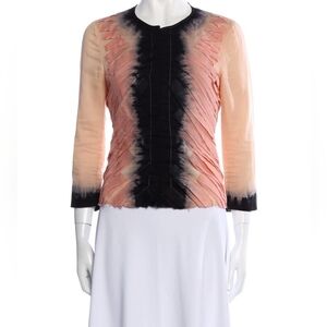 Beautiful Prada Tie-Dye Ombre Top